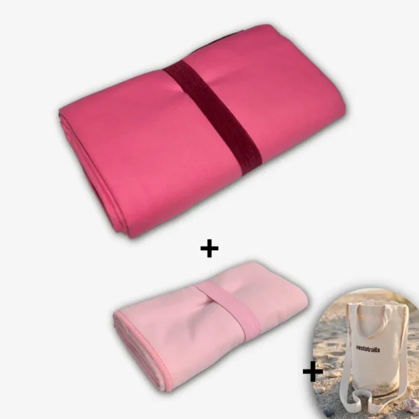 Pack Personal 1: 01 Toalla 160x80cm + 01 Toalla 100x50cm + Mini Tote Bag